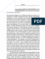 Rodolfo Hinostroza y La Poesia de Los Años Sesenta