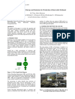 Utilization of Geothermal Energy and Emissions For Production of Renewable Methanol