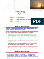 Wind Energy Part I