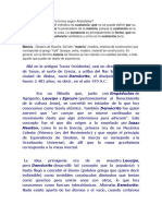 Qué Son La Materia y La Forma Según Aristoteles