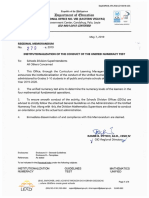 RO8 RM s2019 279 Institutionalization of The Conduct of The Unified Numeracy Test