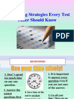 Test Taking Strategies Every Test Taker Should Know