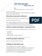 Linux APC UPS With Apcupsd