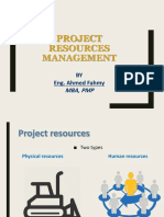 6 Project Resources Management