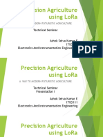 Precision Agriculture Using Lora