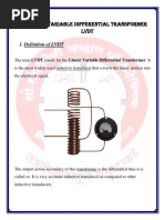 Linear Variable Differential Transformer LVDT