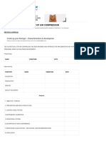 Operational Qualification of Air Compressor