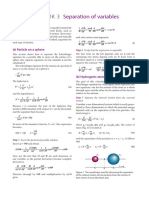 Separation of Variables