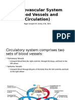 Cardiovascular System (Blood Vessels and Circulation) : Roger Joseph II R. Jecino, R.N., M.D