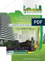 Second Announcement Pit Perdosri 2019 - Update - 20 - 23 Nov 2019 PDF