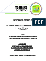 El Carácter de Las Autoridades Delegadas: La Benignidad La Base para Ser Autoridades Delegadas: La Resurrección