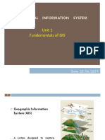 Geographical Information System: Unit 1 Fundementals of GIS