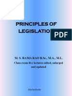 Principles of Legislation