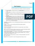 08 - Real Numbers - Summary