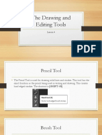 The Drawing and Editing Tools