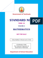 Std09 III Maths EM PDF