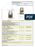 Check-List Empilhadeiras Retrátil