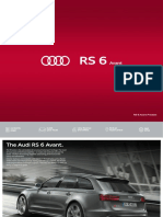 Audi Rs6 Avant Brochure 2018 v2 Uk