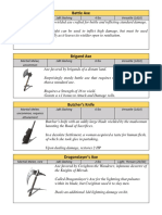 DSIII Weapons