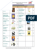 PNL - Lista de Livros 3ºciclo