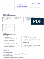 4° Correction DM N°2