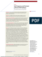 Association Between Pregnancy and Perinatal Outcomes Among Women With Epilepsy