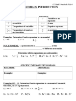 Polynomials Handout - Lots of Problems (Faith)