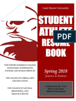 Athletic Resume Book SP 2018 PDF