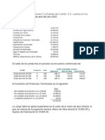 La Compañía Manufacturera Ordene Especificas Ejercici