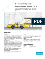 Atlas Copco Face Drilling Rigs: Technical Specification Rocket Boomer L2 C