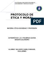 Ensayo Protocolo Etica y Moral