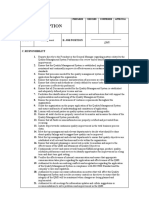 Sample Job Description QMR PDF