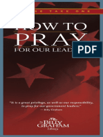 Pray For Our Leaders Prayer Guide PDF