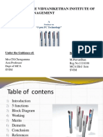 Sree Vidyanikethan Institute of Management: A "5 Pen PC Technology"