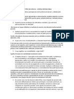 Atividade IFRS