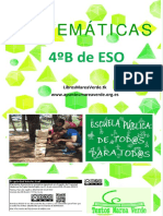 Marea Verde 4º ESO Matemáticas