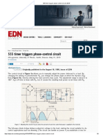 555 Timer Triggers Phase-Control Circuit - EDN Triac