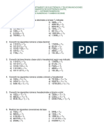 Ejercicios de Bases Numericas