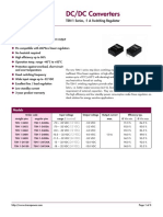 DC/DC Converters: Features