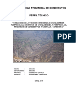 Perfil Camino Vecinal PDF