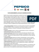 Salud y Seguridad de Pepsico