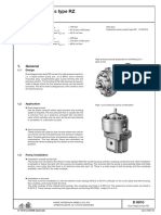 Dual Stage Pumps Type RZ: 1. General