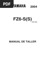 Yamaha Fz6-s Manual de Servicio