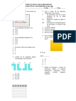 Examen Segundo Semestre Geometría 5to