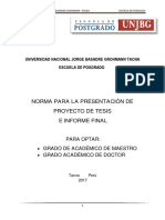 Caratula Proyecto Informe UNJBG PDF