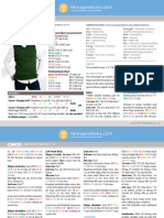 Adult's Knit V Neck Vest in Caron Downloadable PDF 2