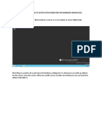 Step by Step Guide To Setup Active Directory On Windows Server 2012