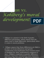 Gilligan vs. Kohlberg's Moral Development