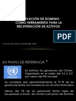 Privación de Dominio Recuperación de Activos