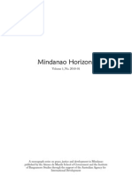 Mindanao Horizons Vol. 1, No. 2010-01